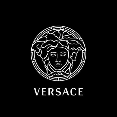 versace vintage logo font|Versace logo black and white.